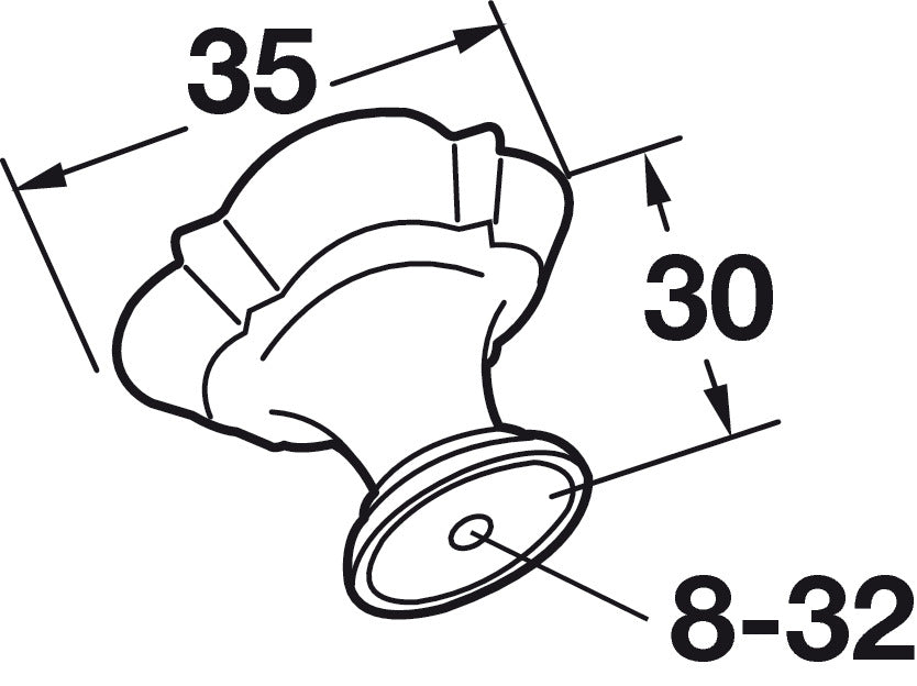 Knob, Zinc