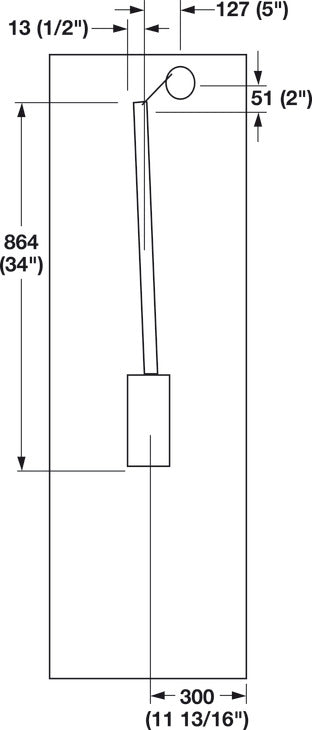 Wardrobe Lift, Motorized