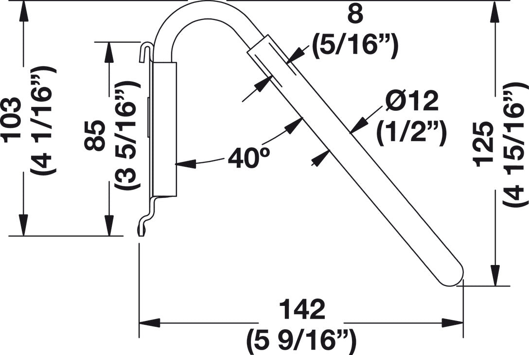 Bike Hook, TAG Omni Track®