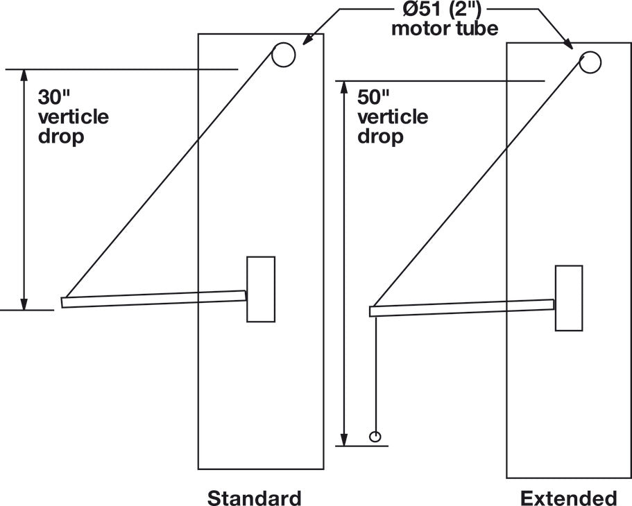Wardrobe Lift, Motorized