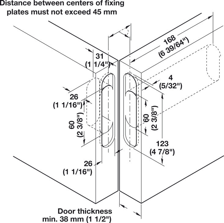 Concealed Jamb Door Closer, Perkomatic R85