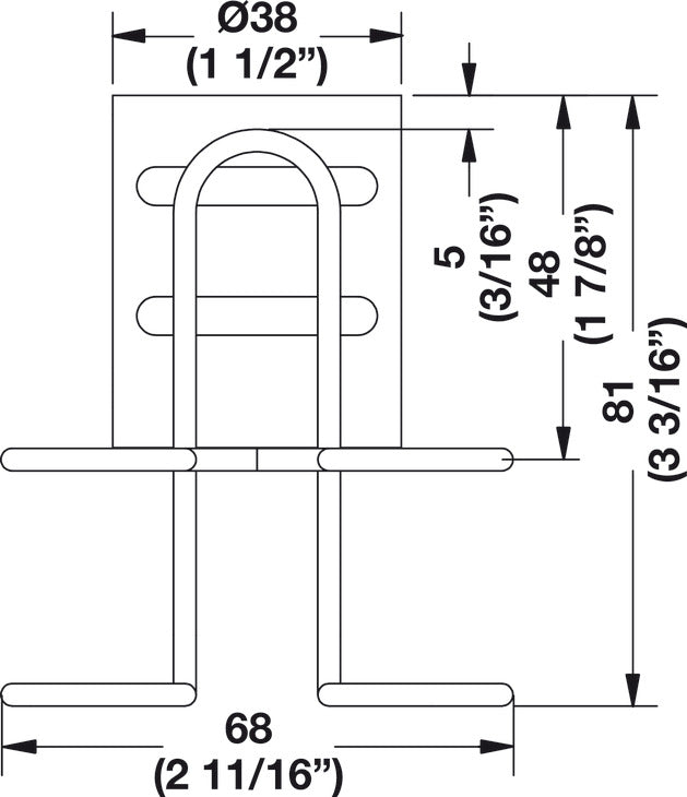 Screwdriver Hook, TAG Omni Track®