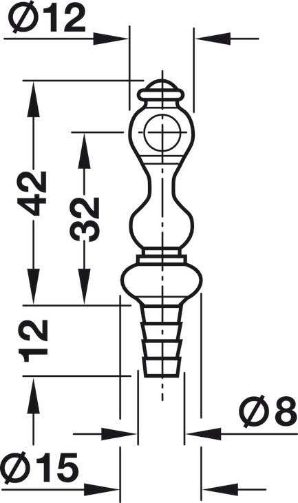 Knock-In Posts, Metal Rail System