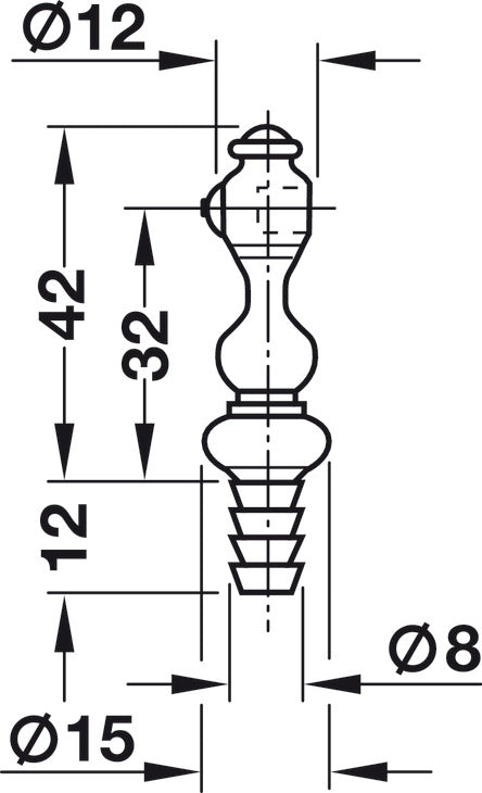 Knock-In Posts, Metal Rail System