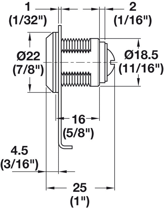 Glass Door Lock
