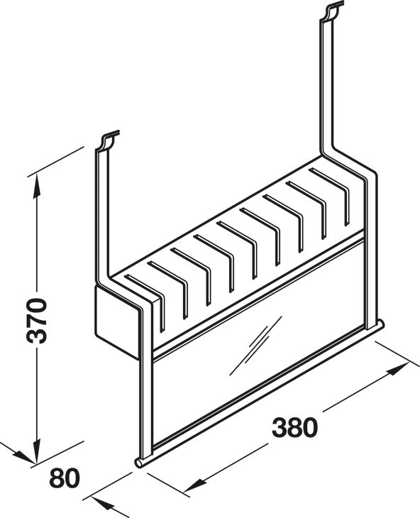 Knife Holder, Backsplash Railing System