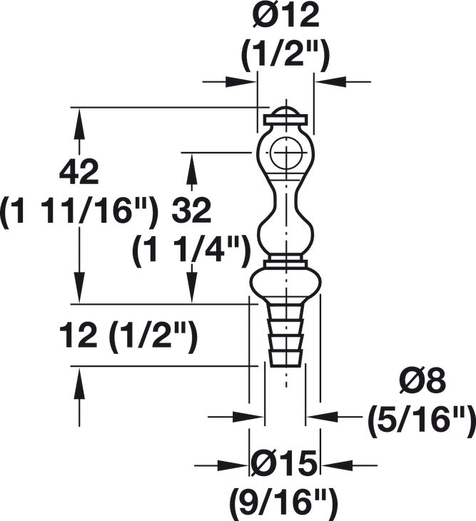 Knock-In Posts, Metal Rail System