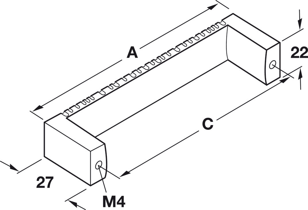 Handle, Zinc