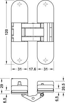 Door Hinge, Atomika