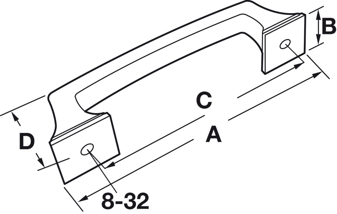 Handle, Zinc