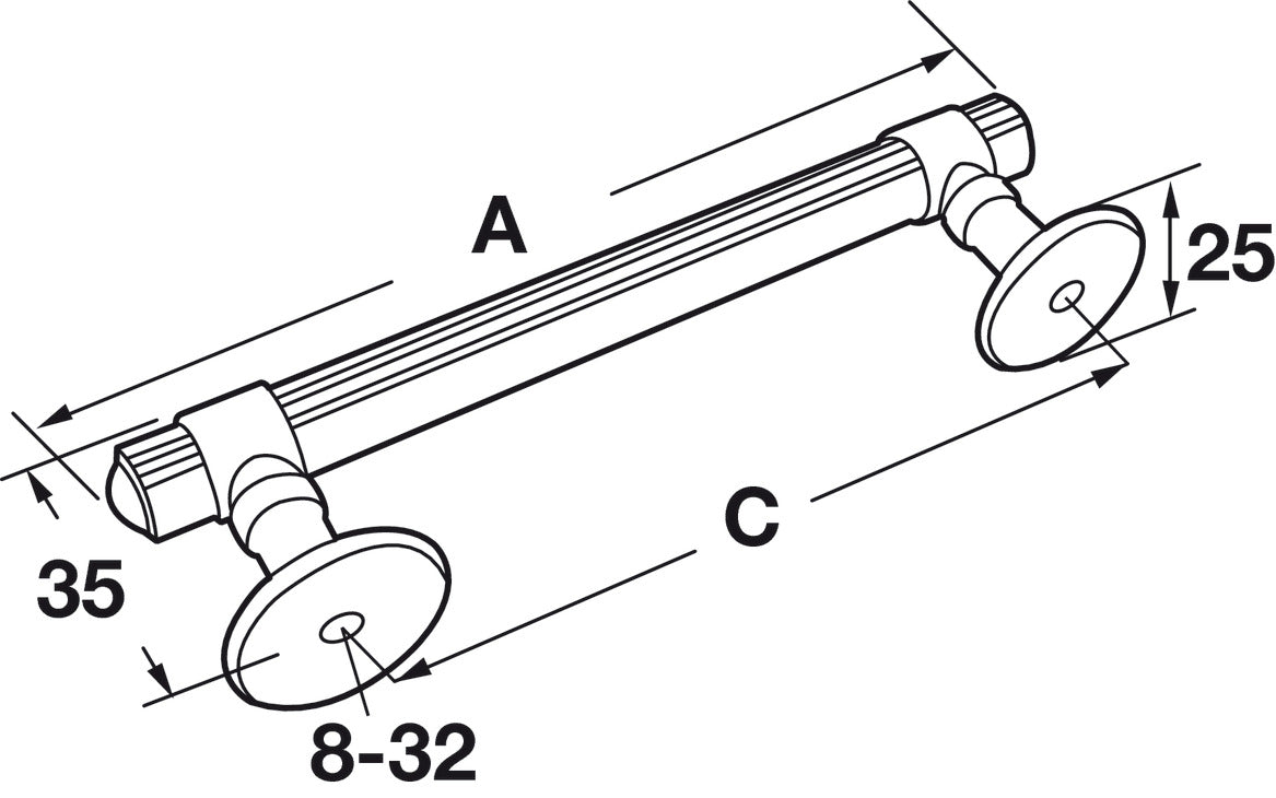 Handle, Zinc