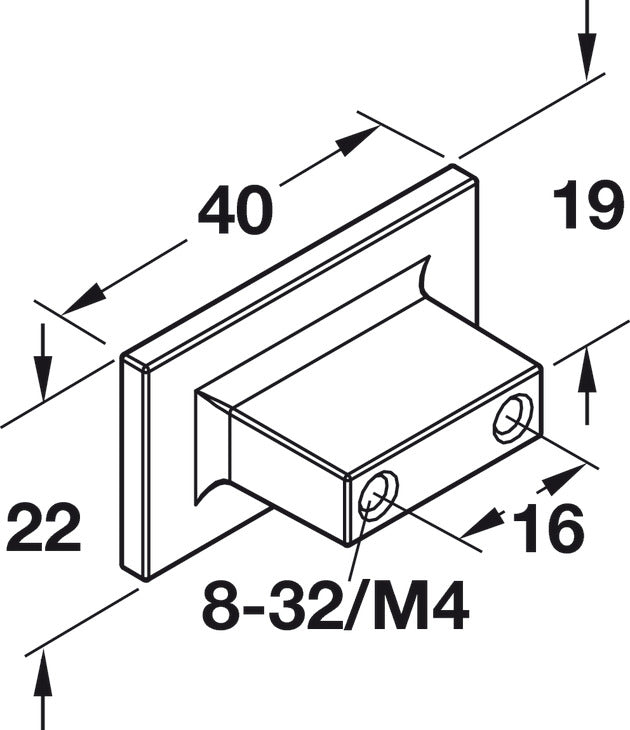 Handle, Zinc