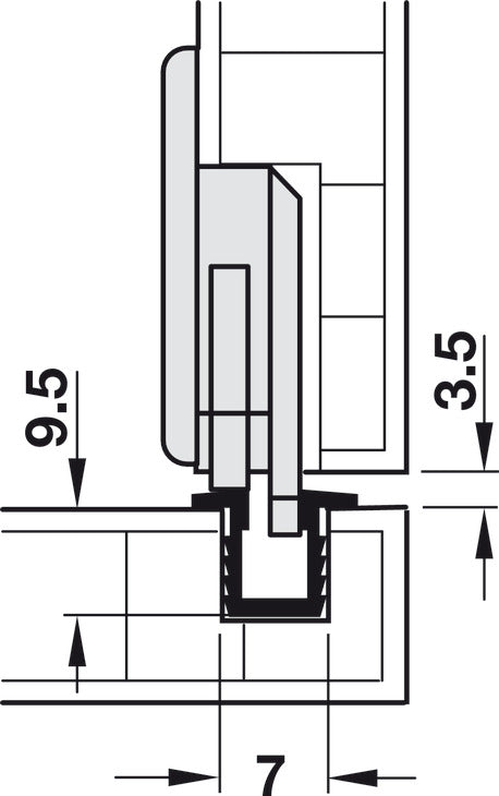 Lower Guide, with Double Bearing Mounted Axle
