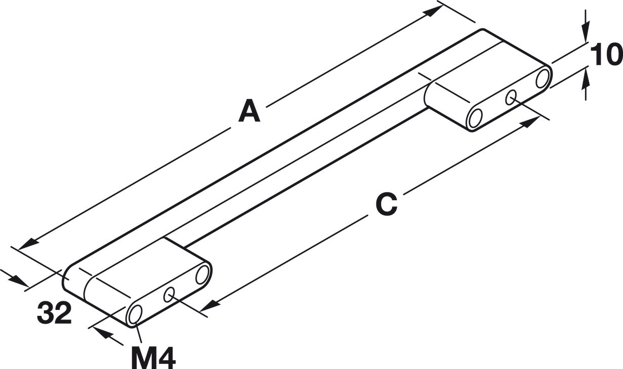 Handle, Aluminum