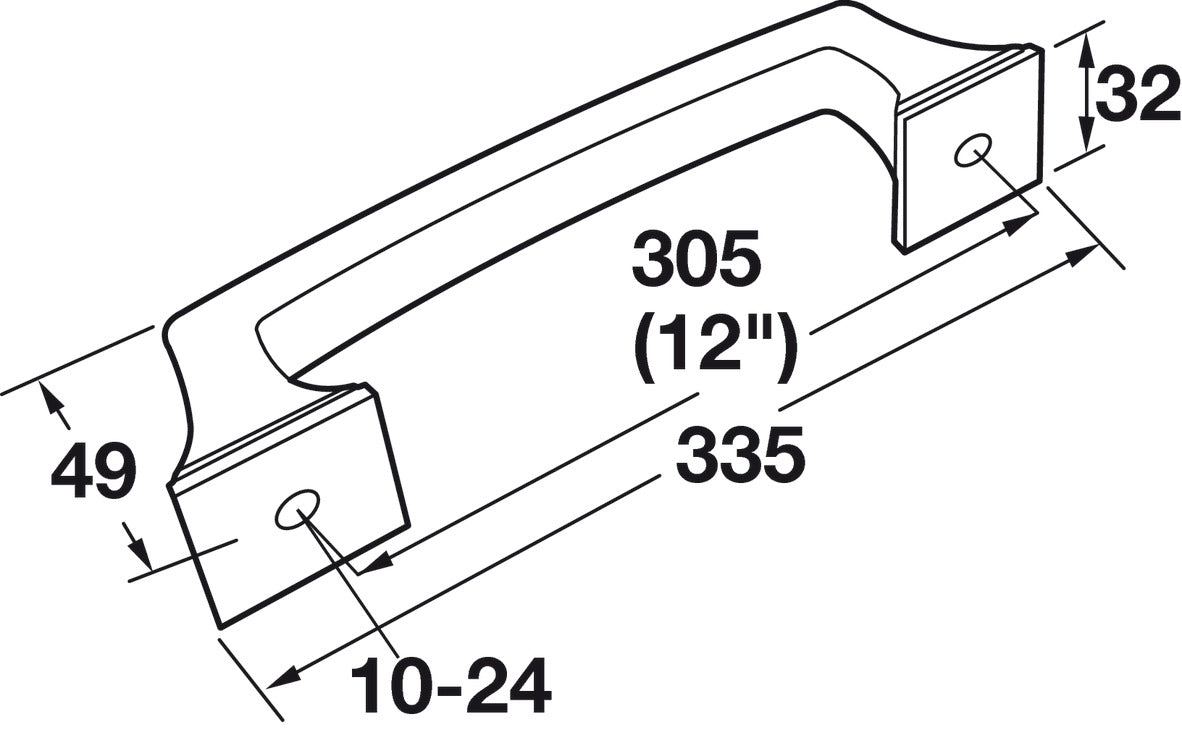 Handle, Zinc