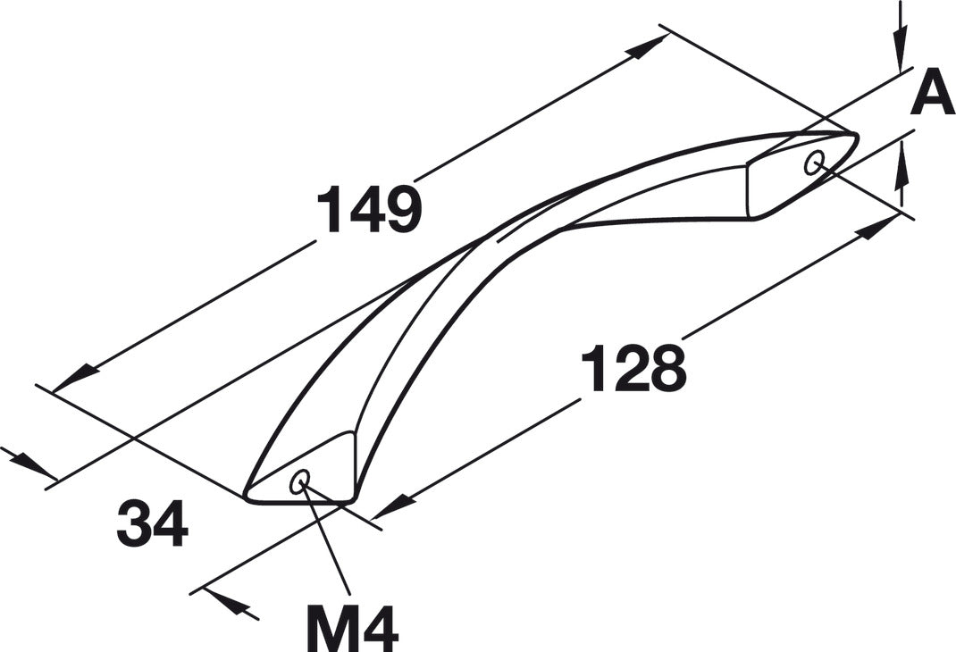 Handle, Zinc