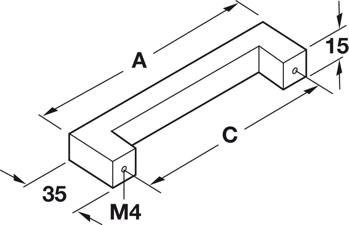 Handle, Zinc