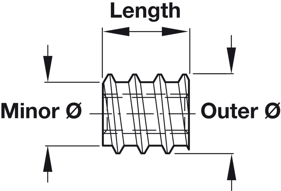 Screw-In Socket, with Screwdriver Slot