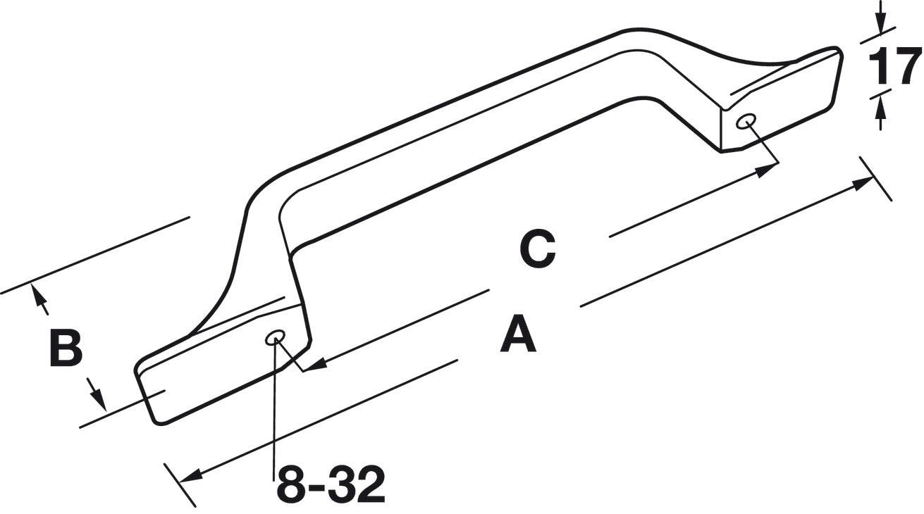 Handle, Zinc