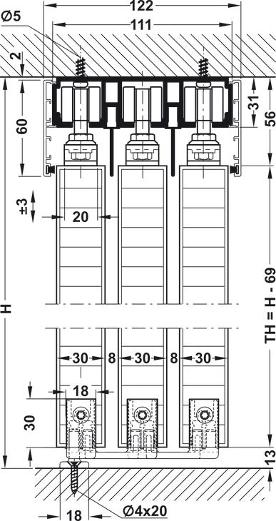 Supplementary Sets, For Hawa Divido 100 H/100 HM, stacking
