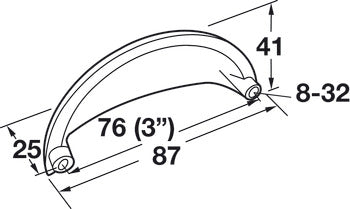 Cup Handle, Zinc