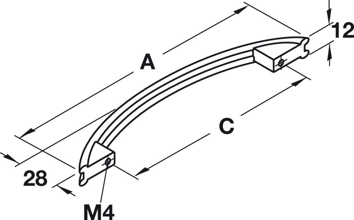 Handle, Zinc
