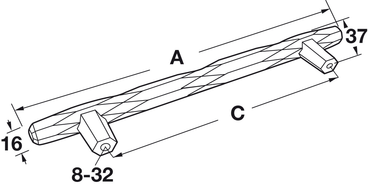 Handle, Zinc
