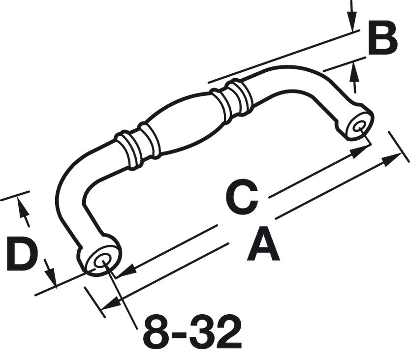 Handle, Zinc