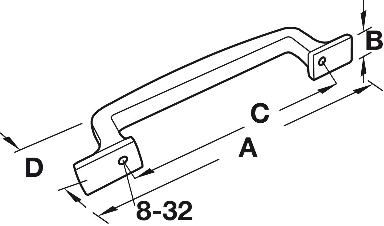 Handle, Zinc