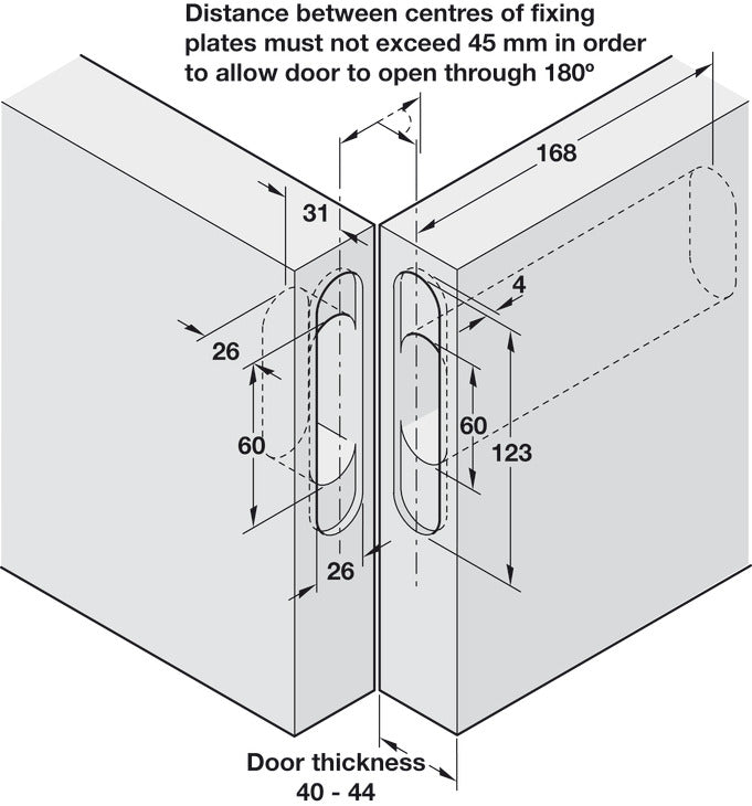 Concealed Jamb Door Closer, Perkomatic R85