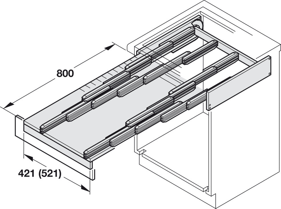 Pull-Out Table System, Rapid