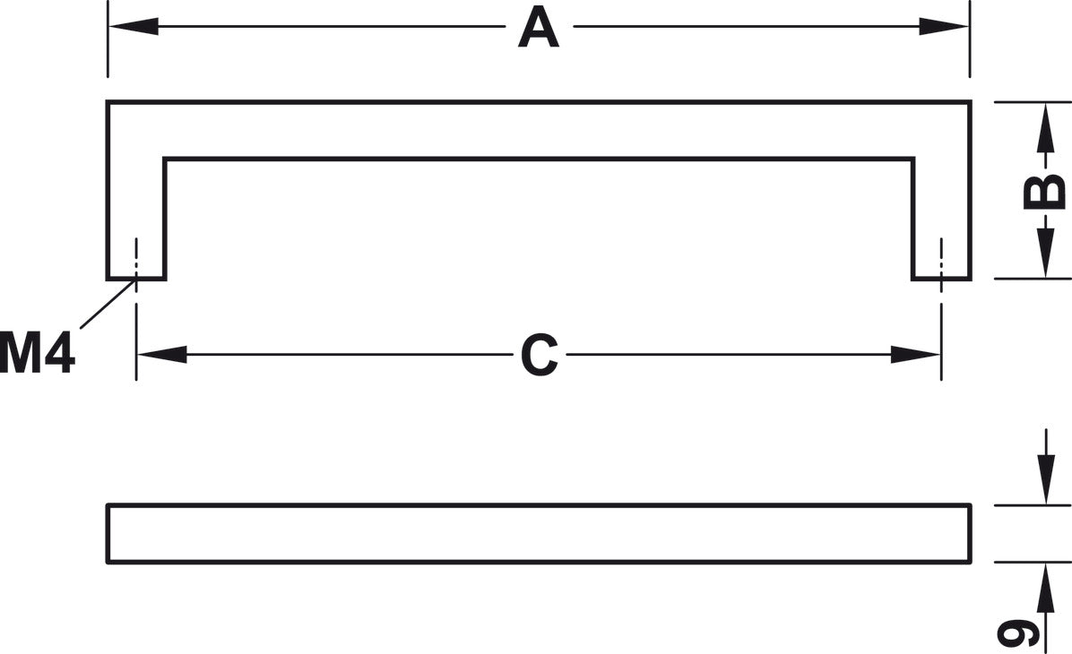 Handle, Zinc