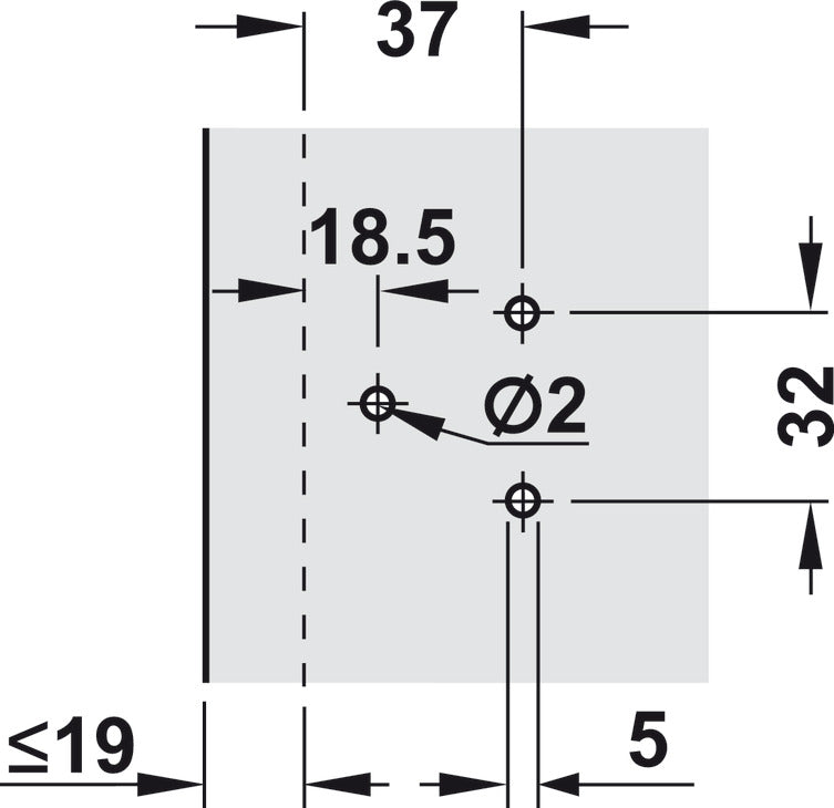 Spacer Plate, for Aximat® 300