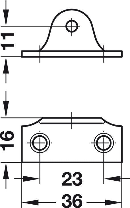 Lid Stay, Door Restraint