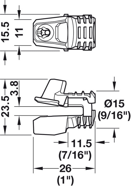 Rear Panel Connector, Ixconnect RPC S 15/25