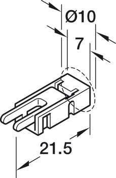 Adapter lead, For LED Strip Lights With Loox5 Clip