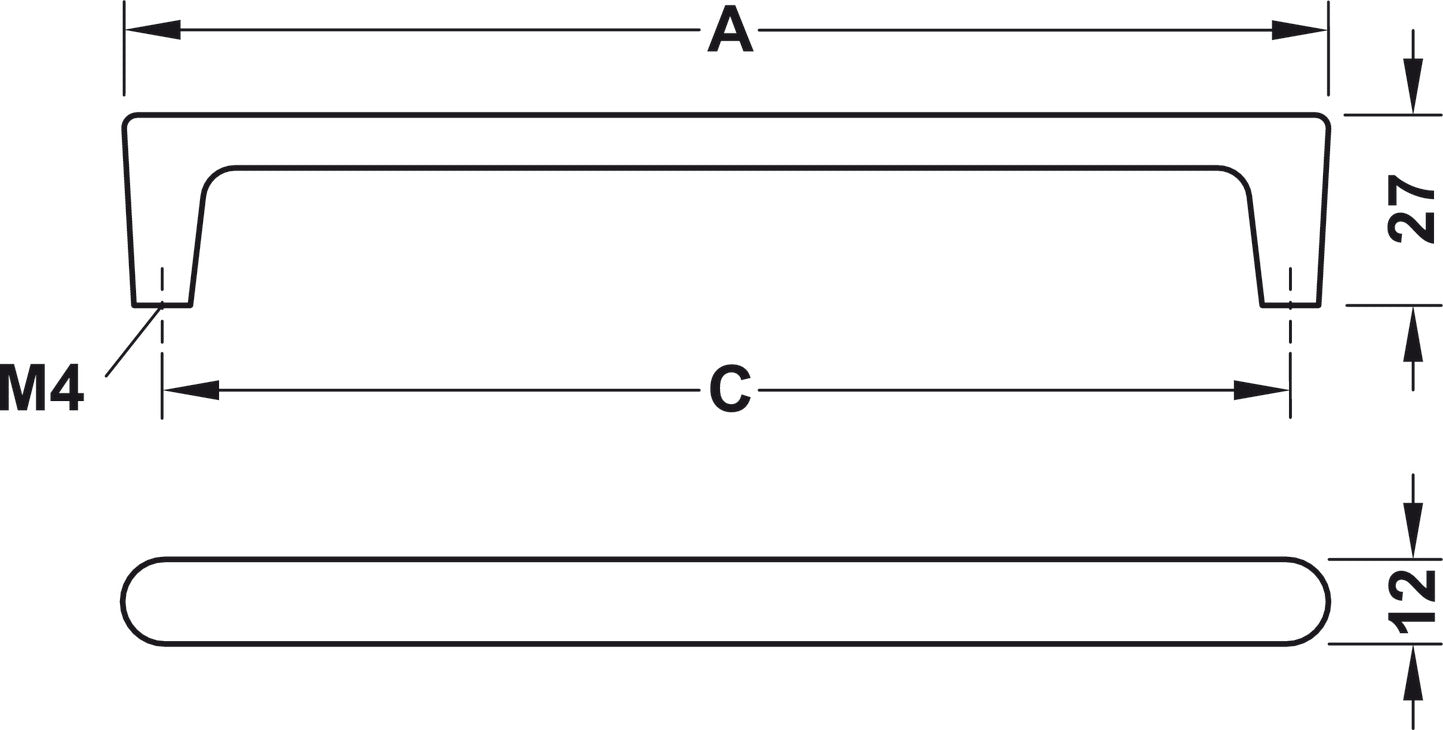 Handle, Zinc