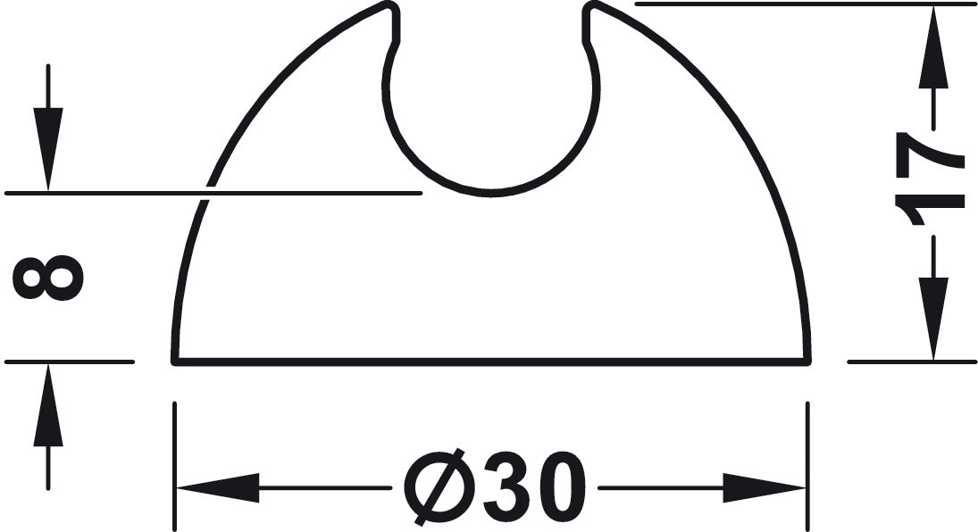Floor protector, plastic, black