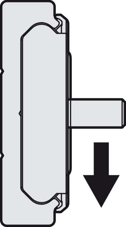 Carriage, Accuride 115RC Linear Motion Track System, 265 Weight Capacity