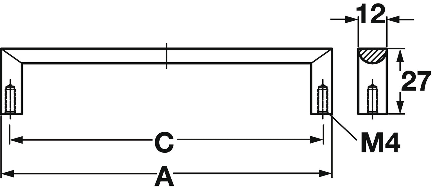 Handle, Zinc