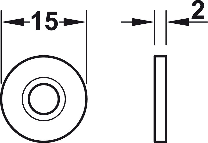 Magnetic Catch, 2.5â€“3.5 kg Pull, for 13.6 mm Drill Hole