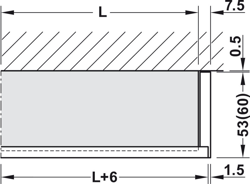 Sliding Door Hardware, HAWA Junior 80/B, set