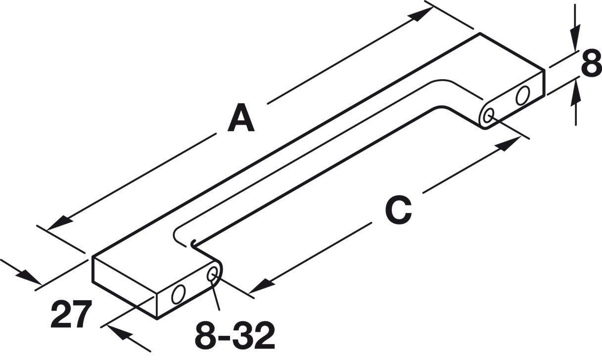 Elite Handle, Zinc