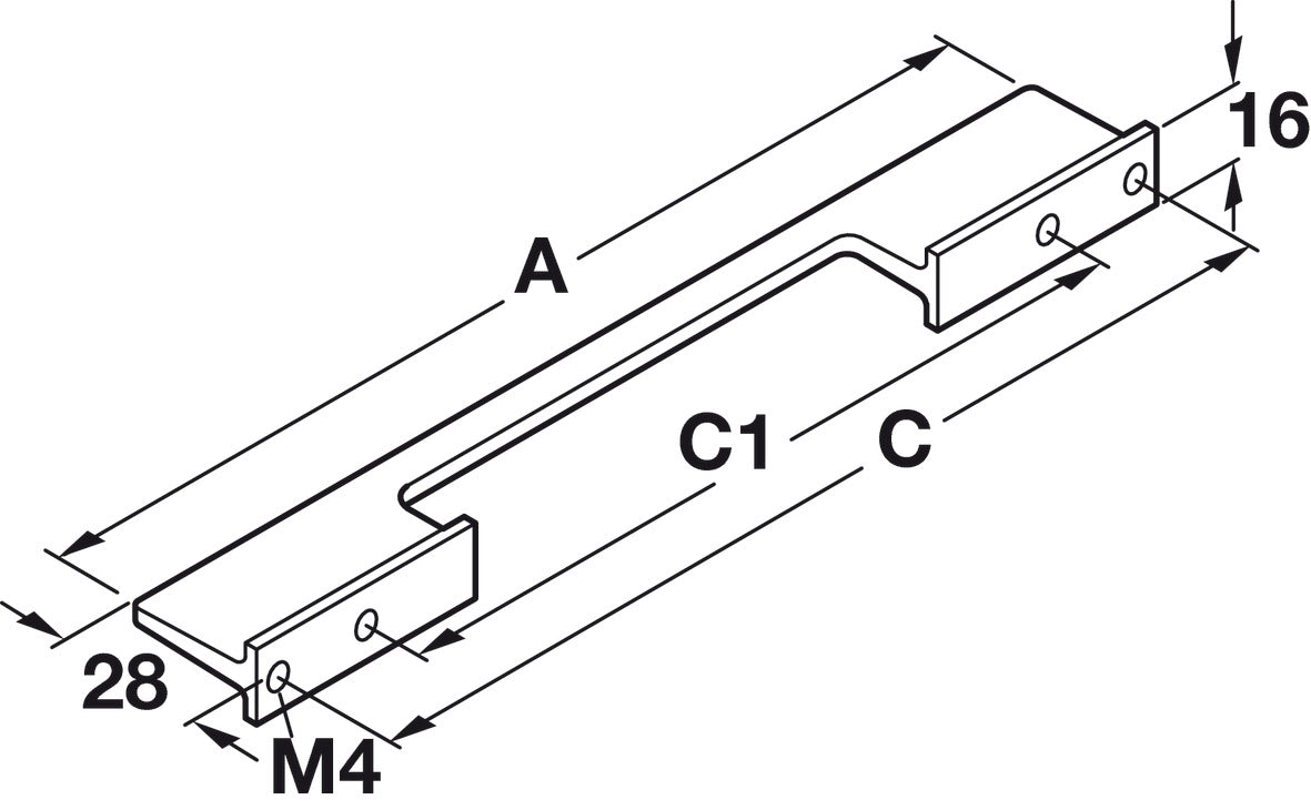 Handle, Aluminum