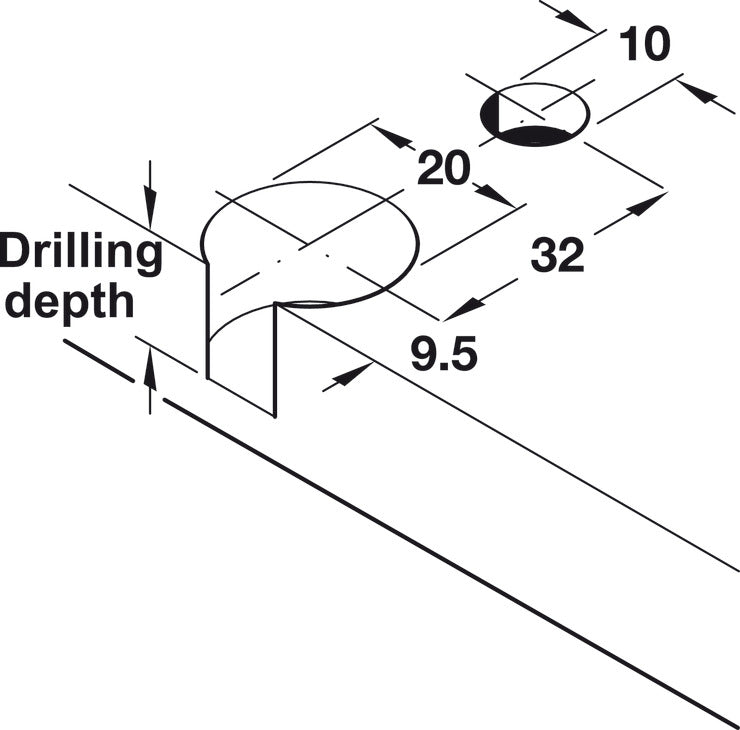 Connector Housing, Rafix SE 32 System, without Ridge, Zinc