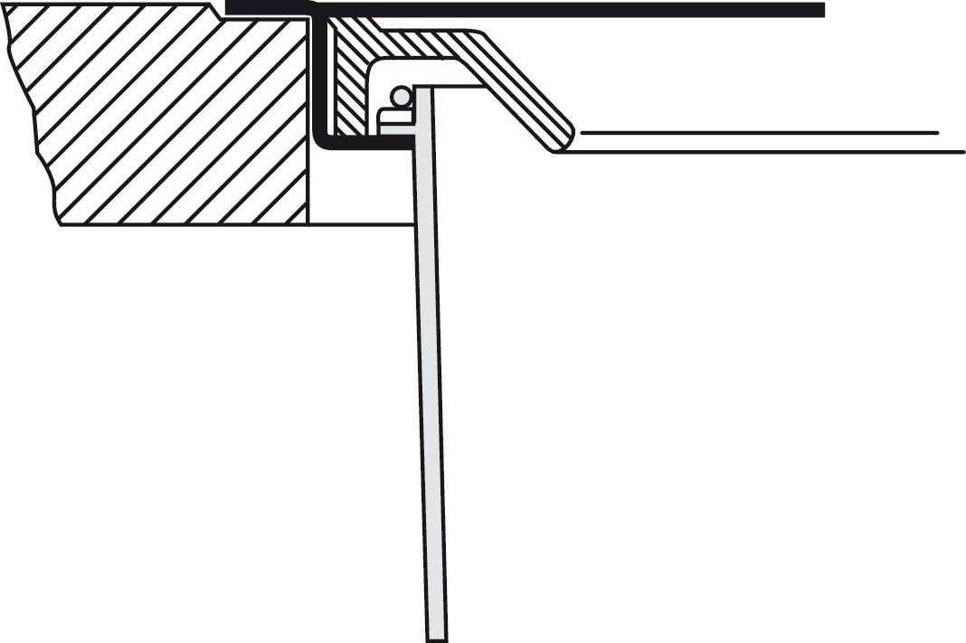 Single Waste Bin, for Flush or Surface Mounting