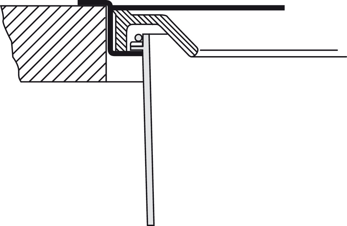 Single Waste Bin, for Flush or Surface Mounting