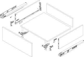 Marking Jig, for Grass Vionaro Drawer System
