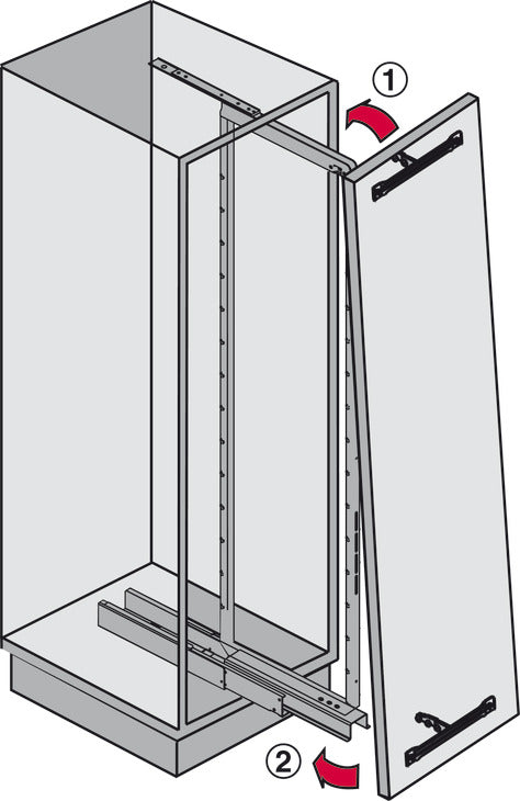 Optional Front Stabilizer, for Pantry & Swing Pull-Out