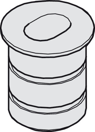 Dust-Proof Strike, With Spring-Loaded Cover